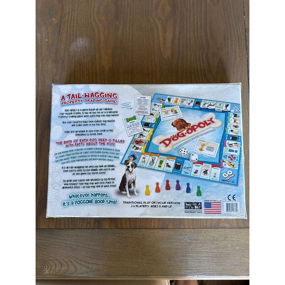 Dog-Opoly Collectible Monopoly Board Game NEW 2-6 Players Made in USA - Picture 4 of 7